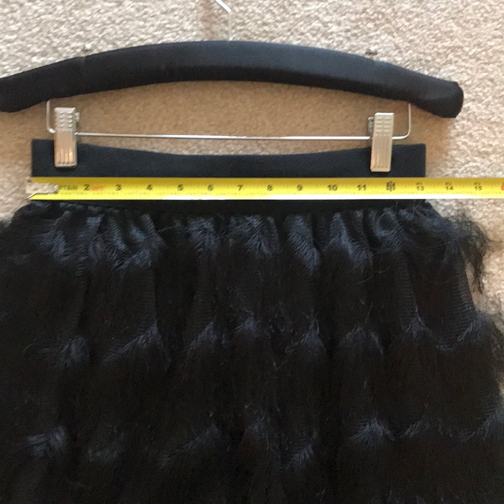 Banana Republic XS Black Fringe Skirt - Picture 4 of 4